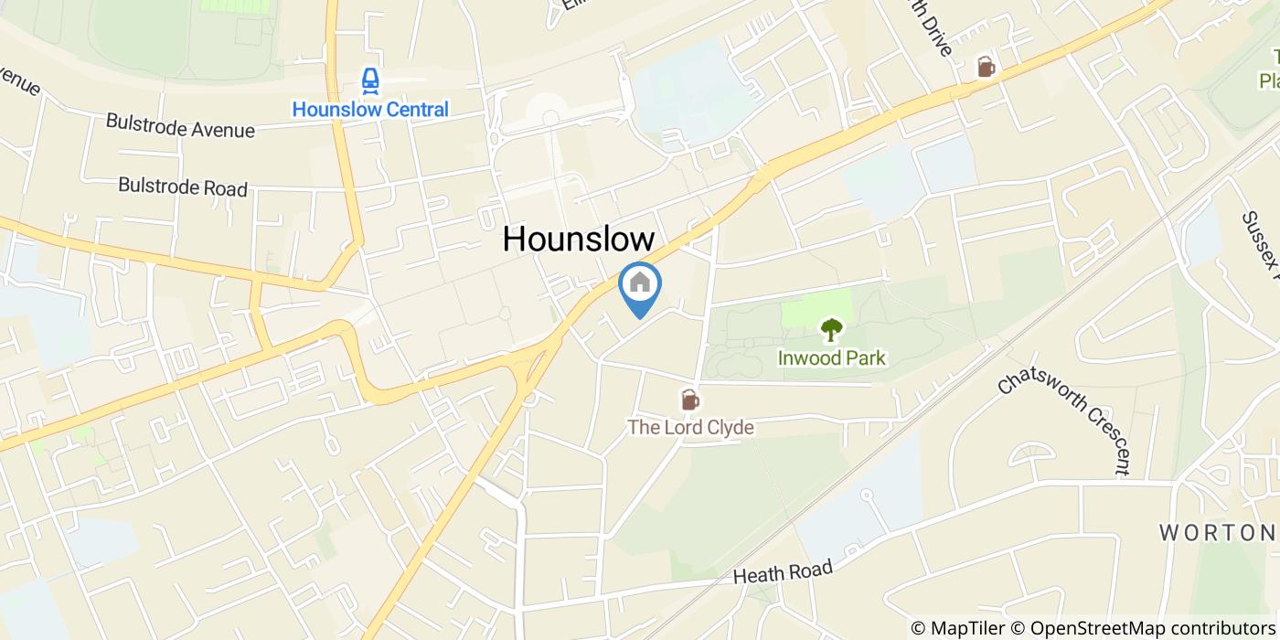 Studio Flat, Bristow Road, TW3