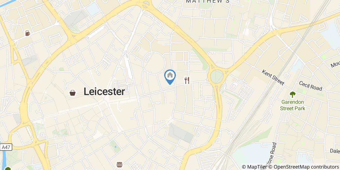 1 Bed Flat, Humberstone Gate, LE1