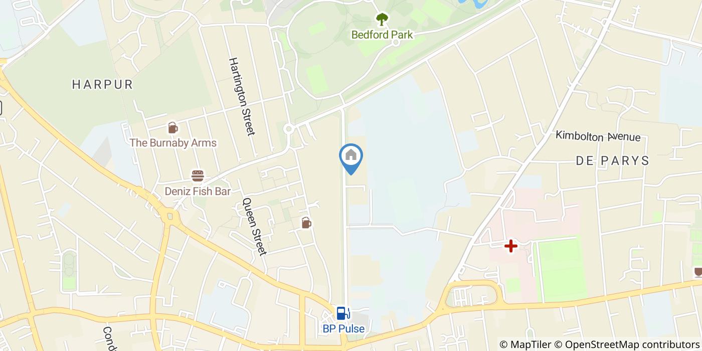 Studio Flat, De Parys Avenue, MK40