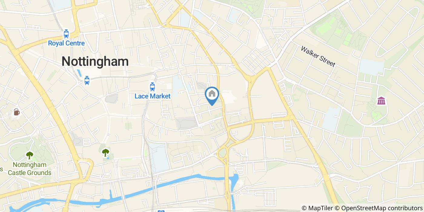 2 Bed Flat, Lexington Place, NG1