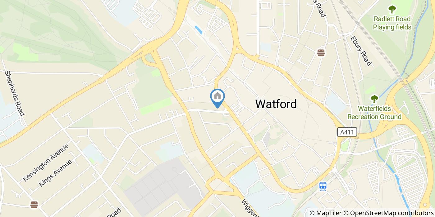 Room in a Shared House, Marlborough Road, WD18