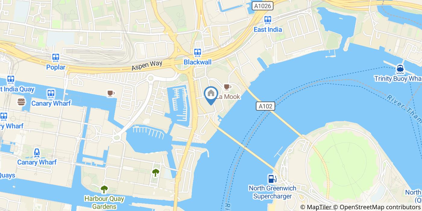 2 Bed Flat, Aurora Building, E14