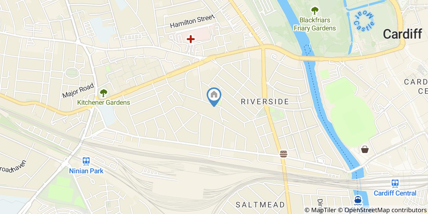 Room in a Shared House, Wyndham St, CF11