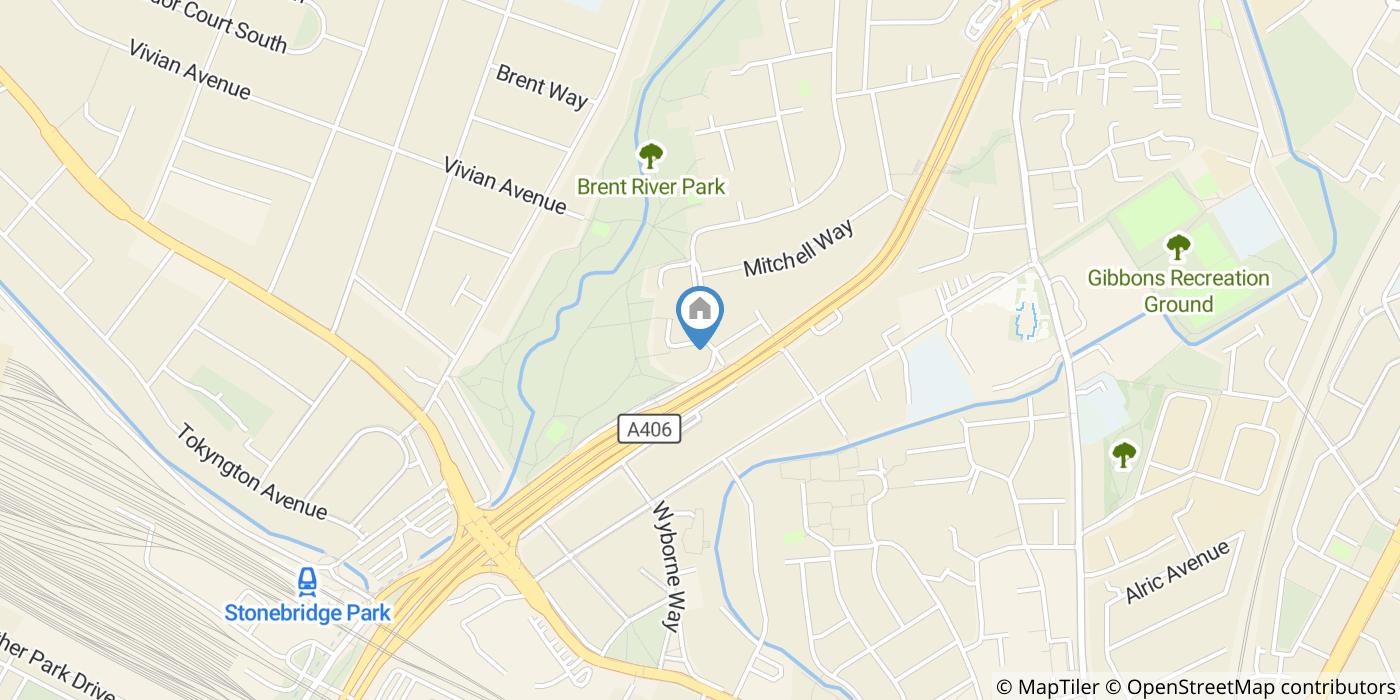 2 Bed Maisonette, Pitfield Way, NW10