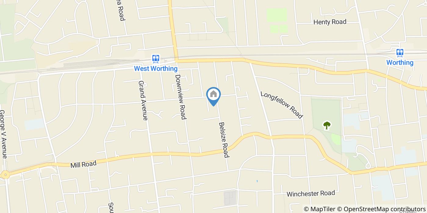 Studio Flat, Belsize Road, BN11