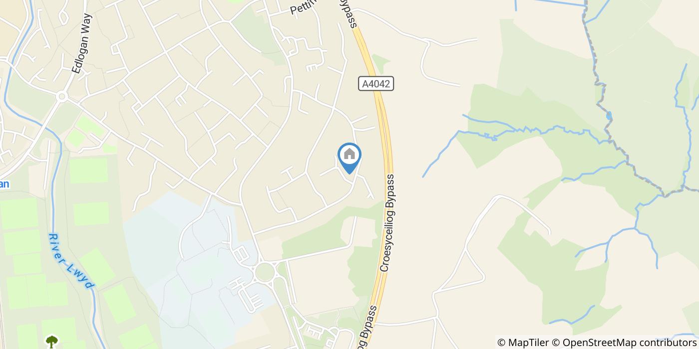 Studio Flat, Ebury Houses, NP44