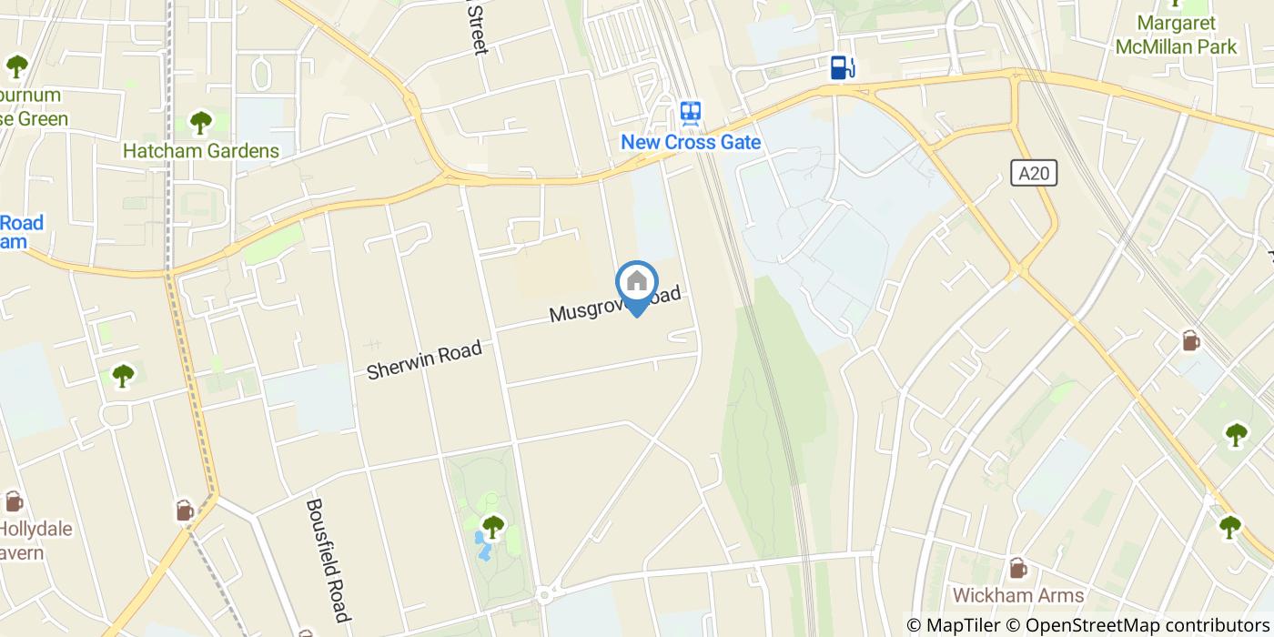 2 Bed Flat, Musgrove Road, SE14