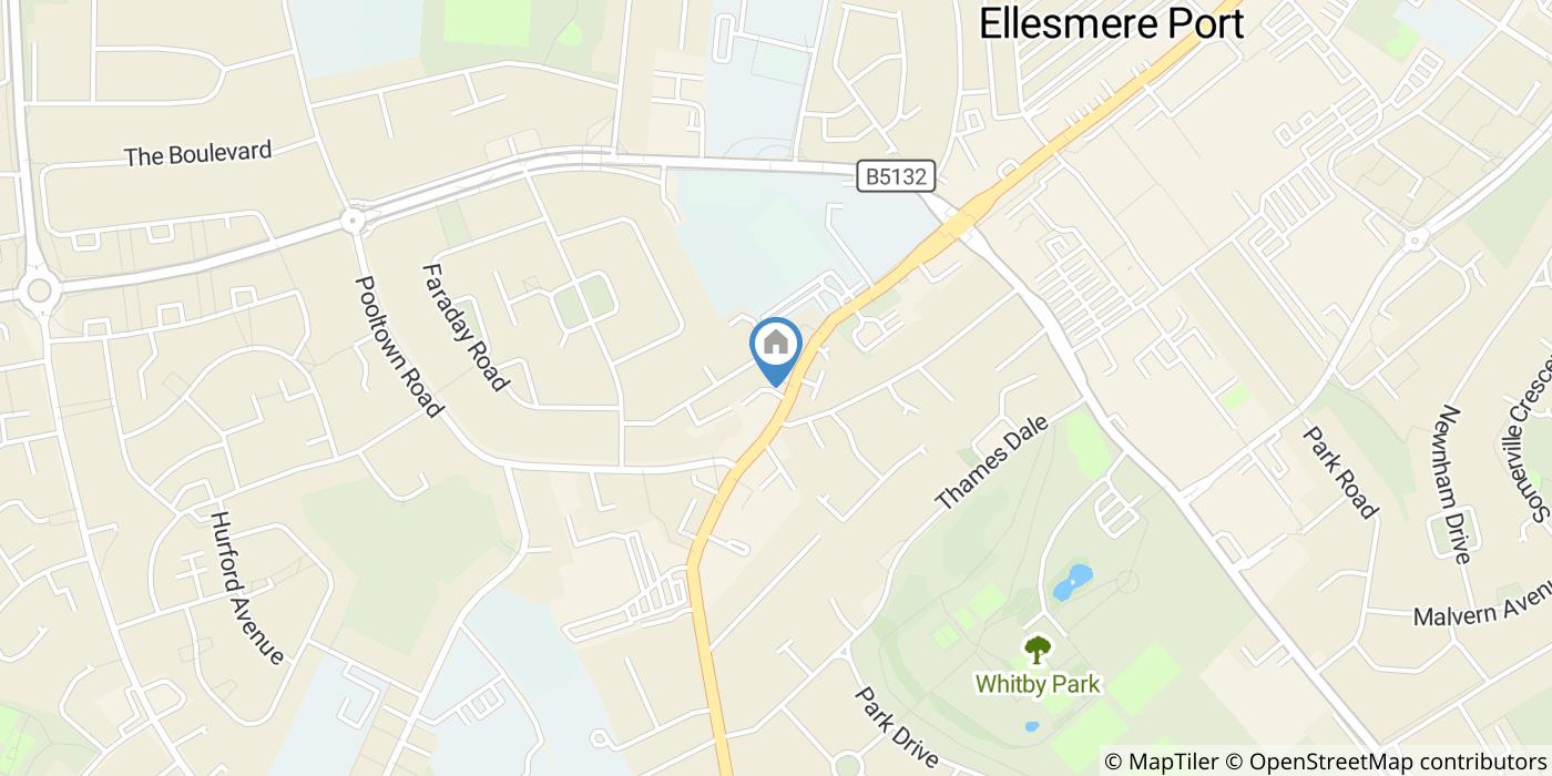 3 Bed Semi-Detached House, Whitby Road, CH65