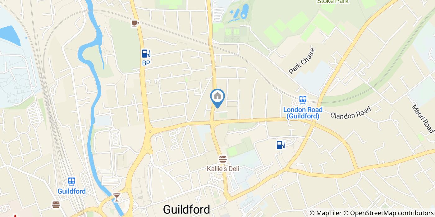 2 Bed Flat, Stoke Road, GU1