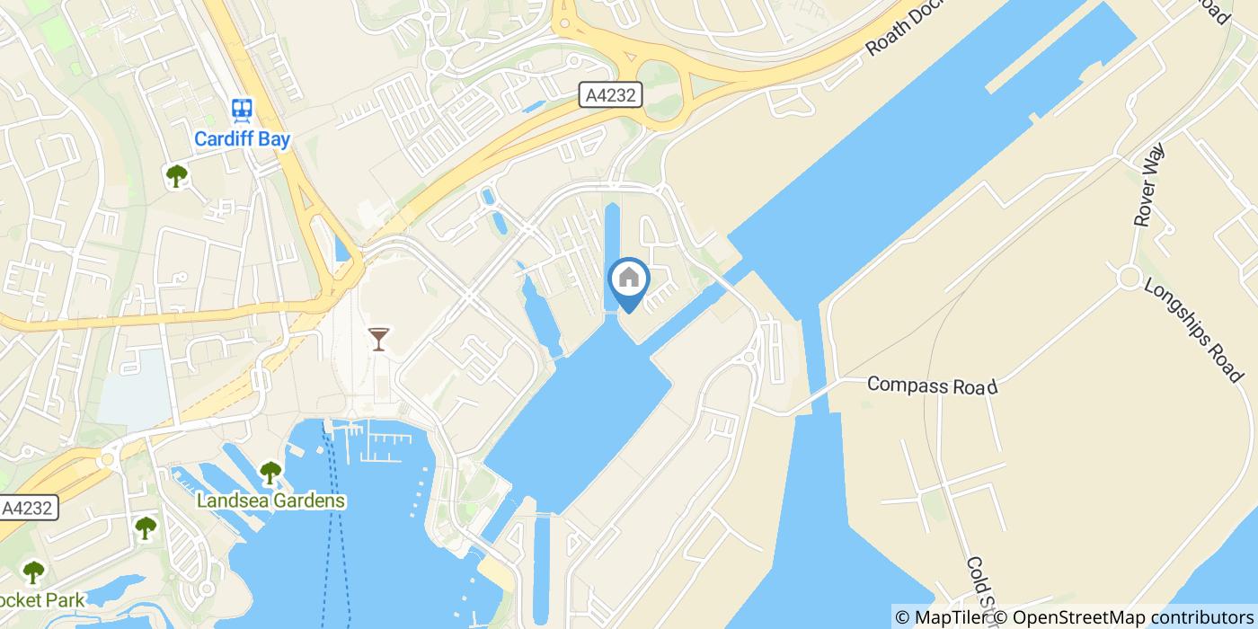 2 Bed Flat, Adventurers Quay, CF10