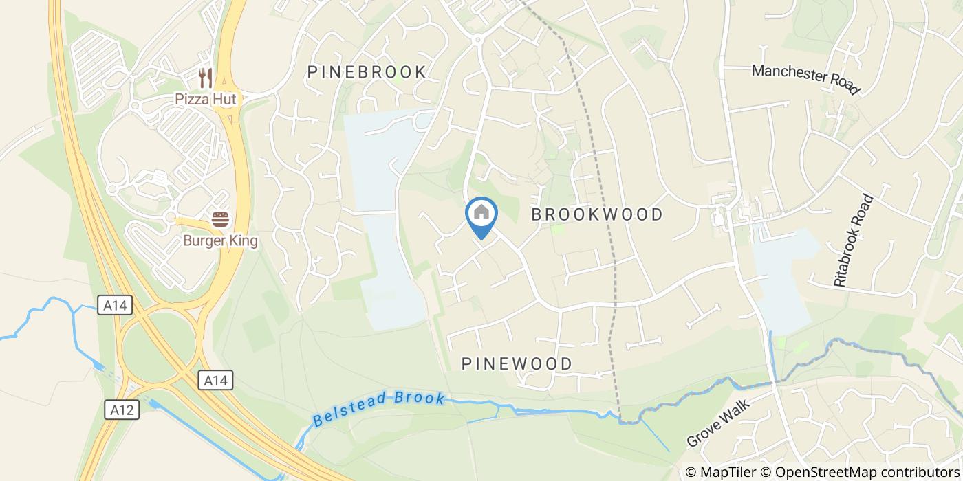 1 Bed Semi-Detached House, Sycamore Close, IP8