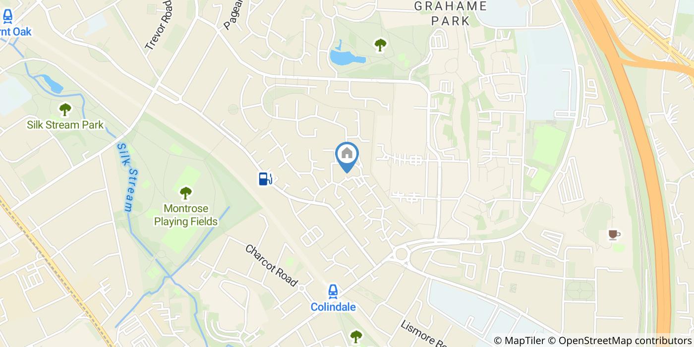 1 Bed Flat, Thrush Court, NW9