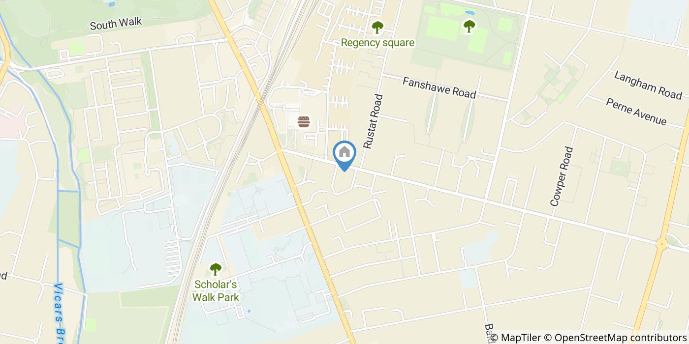 1 Bed Flat, Holcroft, CB1