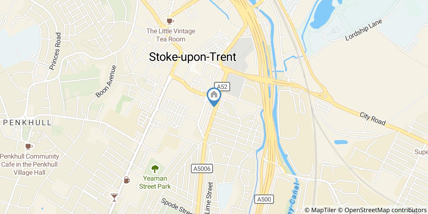 4 Bed Terraced House, Lonsdale Street, ST4