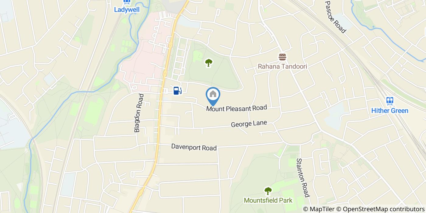 1 Bed Flat, Mount Pleasant Road, SE13