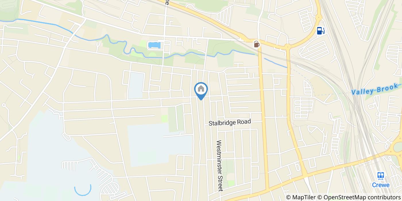 Room in a Shared House, Walthall Street, CW2