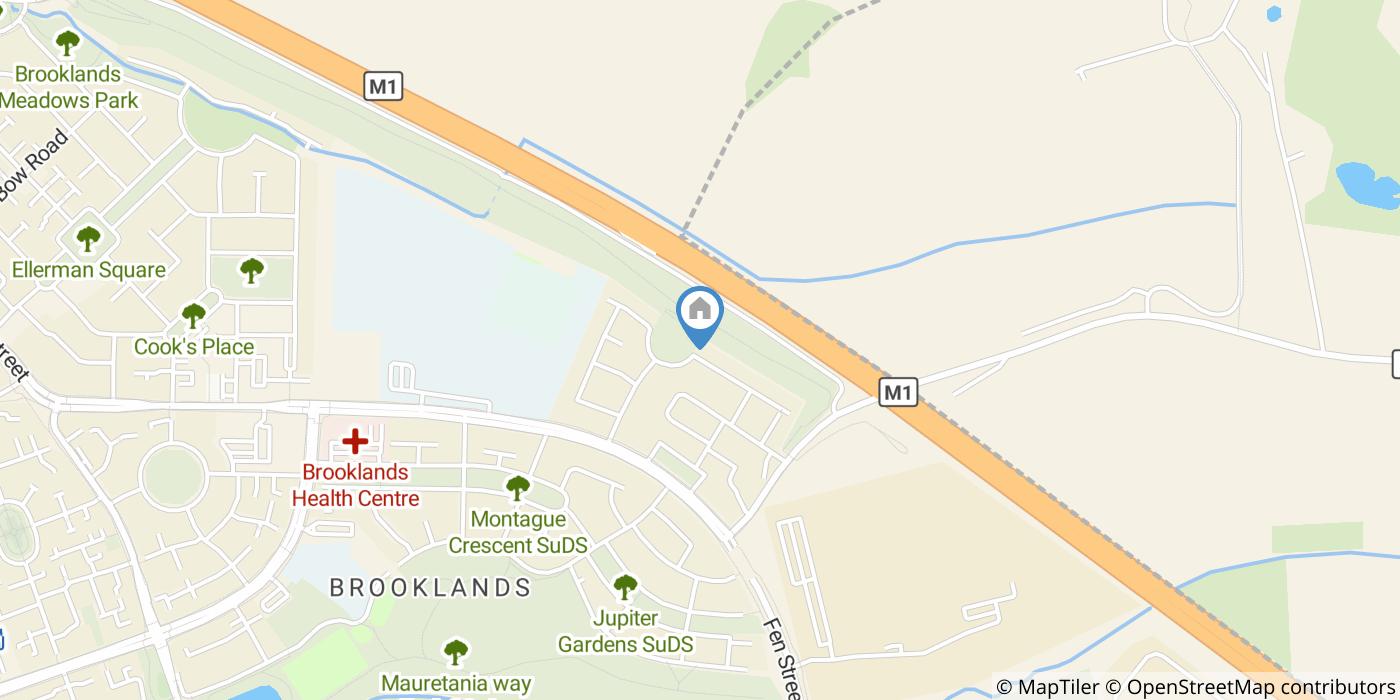 Studio Flat, Brooklands, MK10