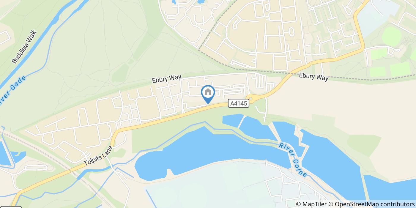 1 Bed Flat, Dwight Road, WD18