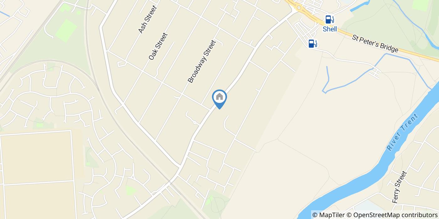 Studio Flat, Torrington House, DE14