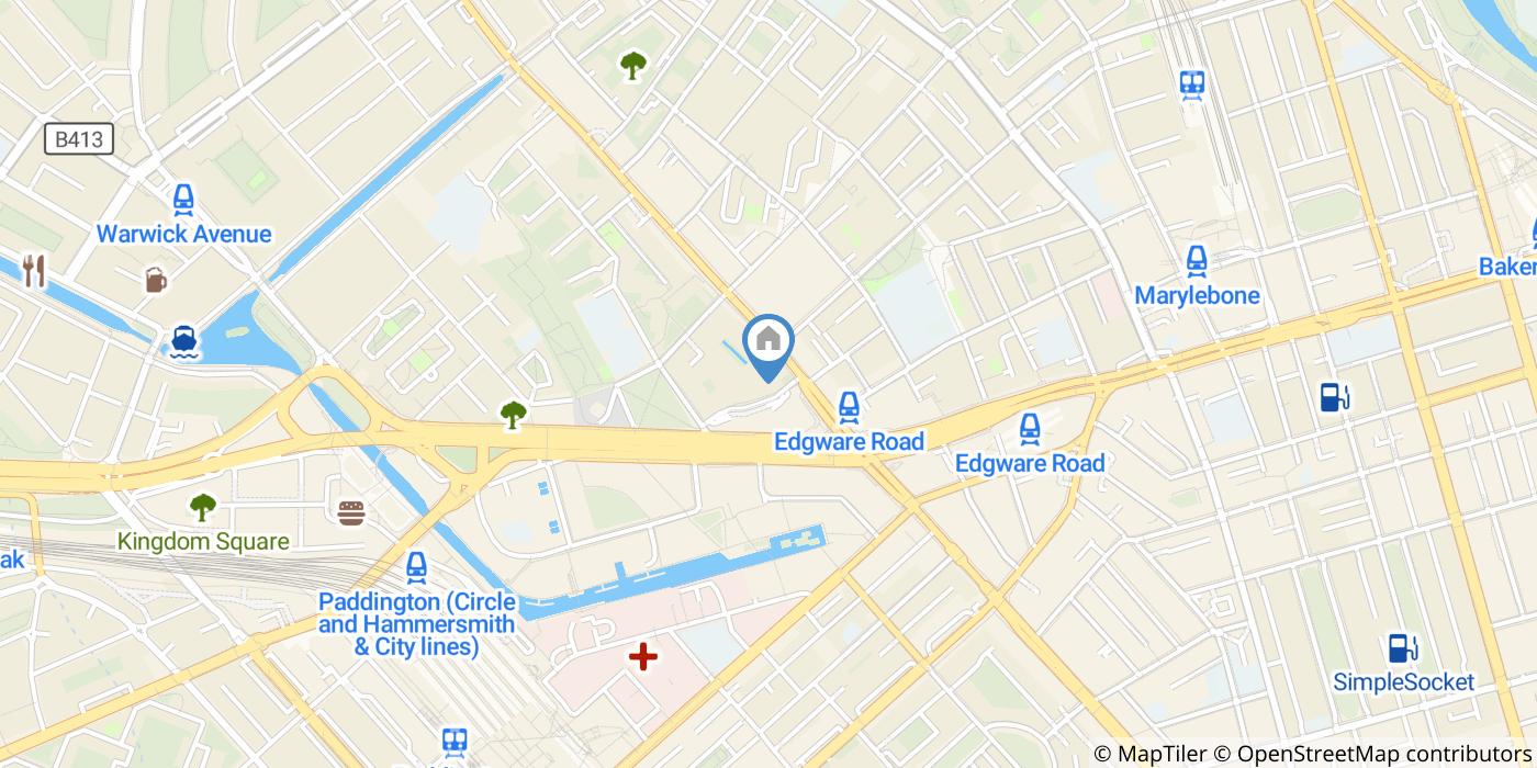 1 Bed Flat, Westmark Tower, W2