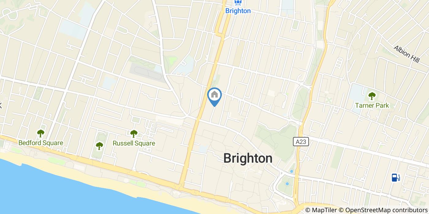 1 Bed Flat, Windsor Court, BN1