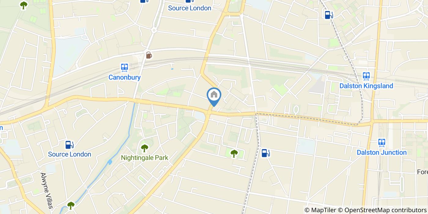 2 Bed Maisonette, Newington Green Road, N1