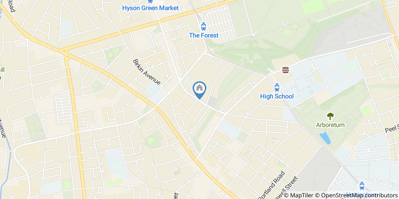 2 Bed Terraced House, Southey St, NG7