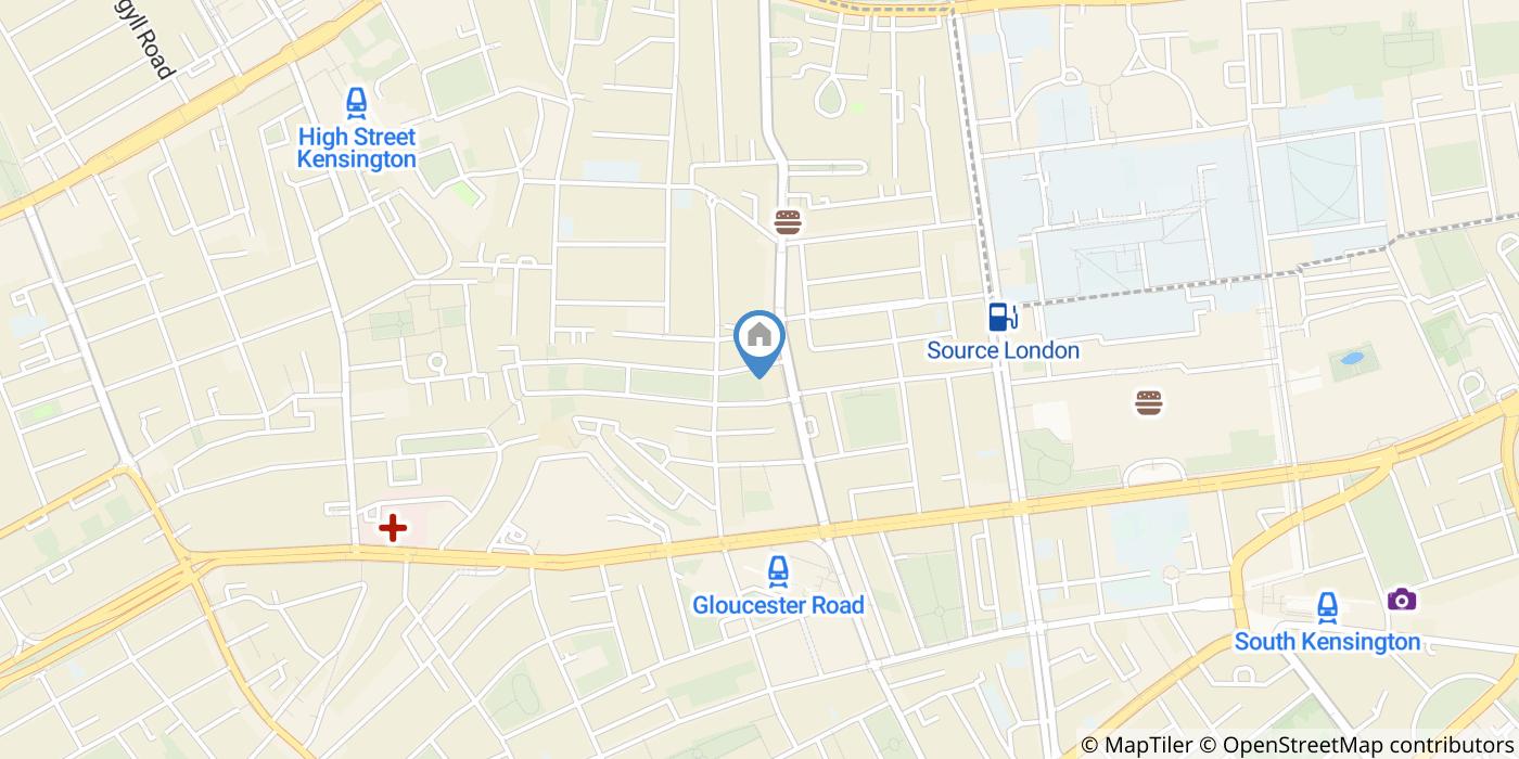 1 Bed Flat, Cornwall Gardens, SW7