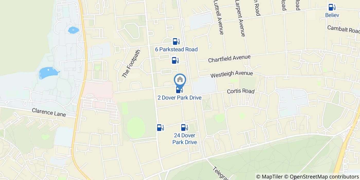 Studio Flat, Dover Park Drive, SW15