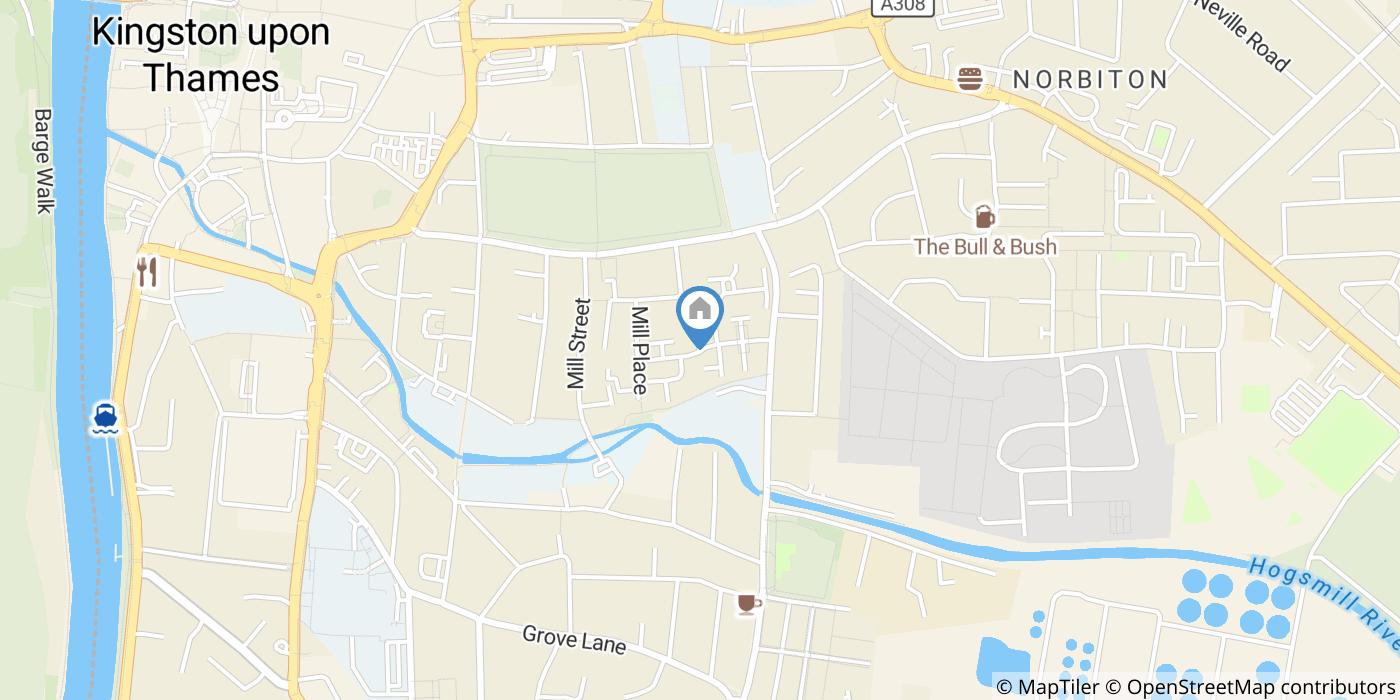 3 Bed Flat, Winery Lane, KT1