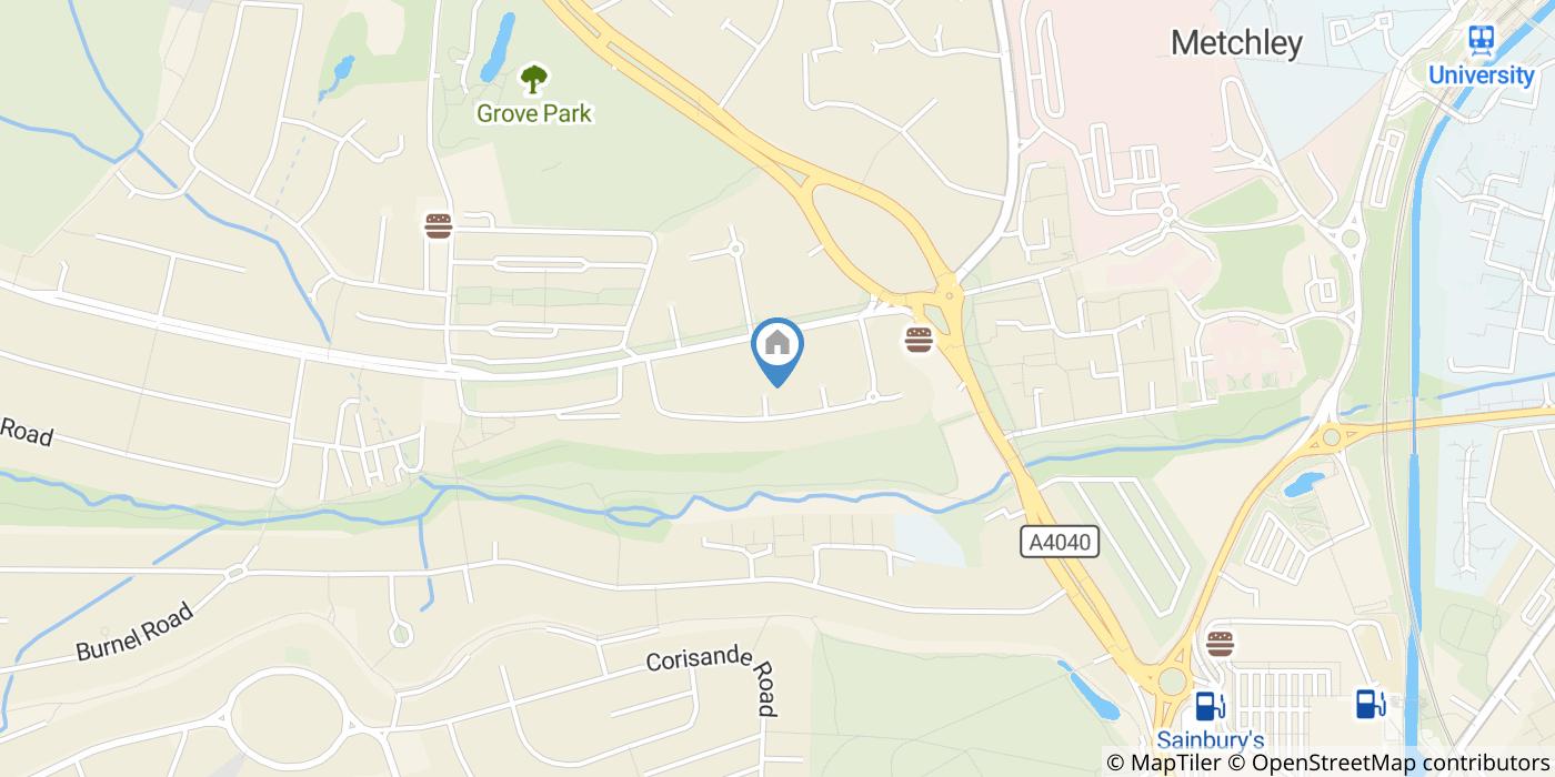 Room in a Shared House, Poole Crescent, B17