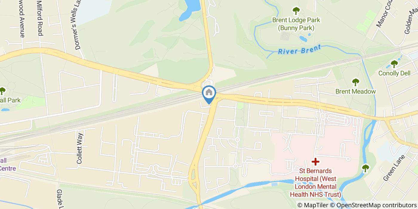 1 Bed Flat, Ironbridge House, UB2