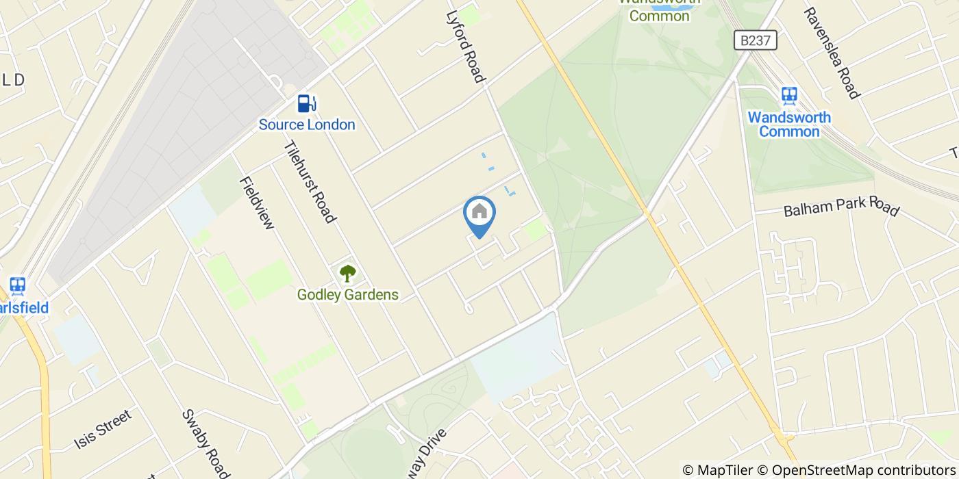 3 Bed Semi-Detached House, Burntwood Grange Road, SW18