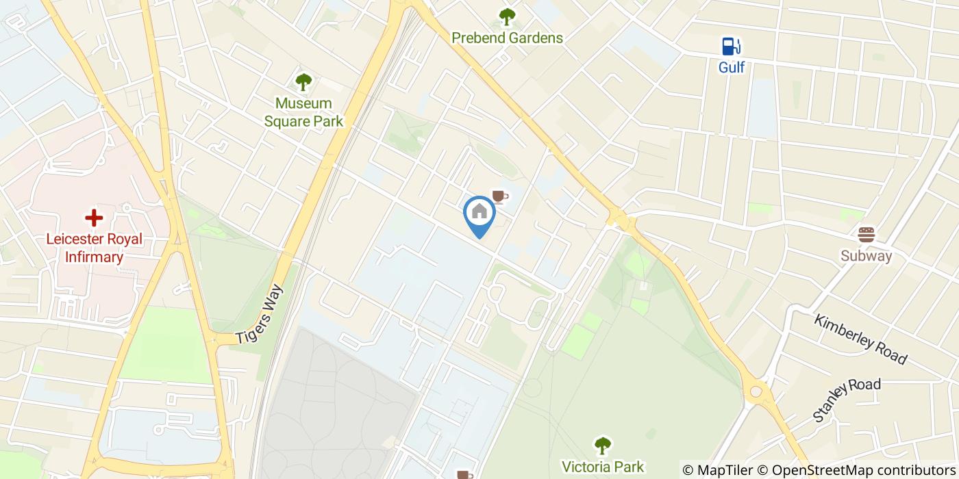 Studio Flat, Regent Road, LE1