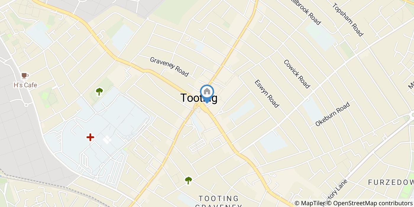 2 Bed Flat, Mitcham Road, SW17