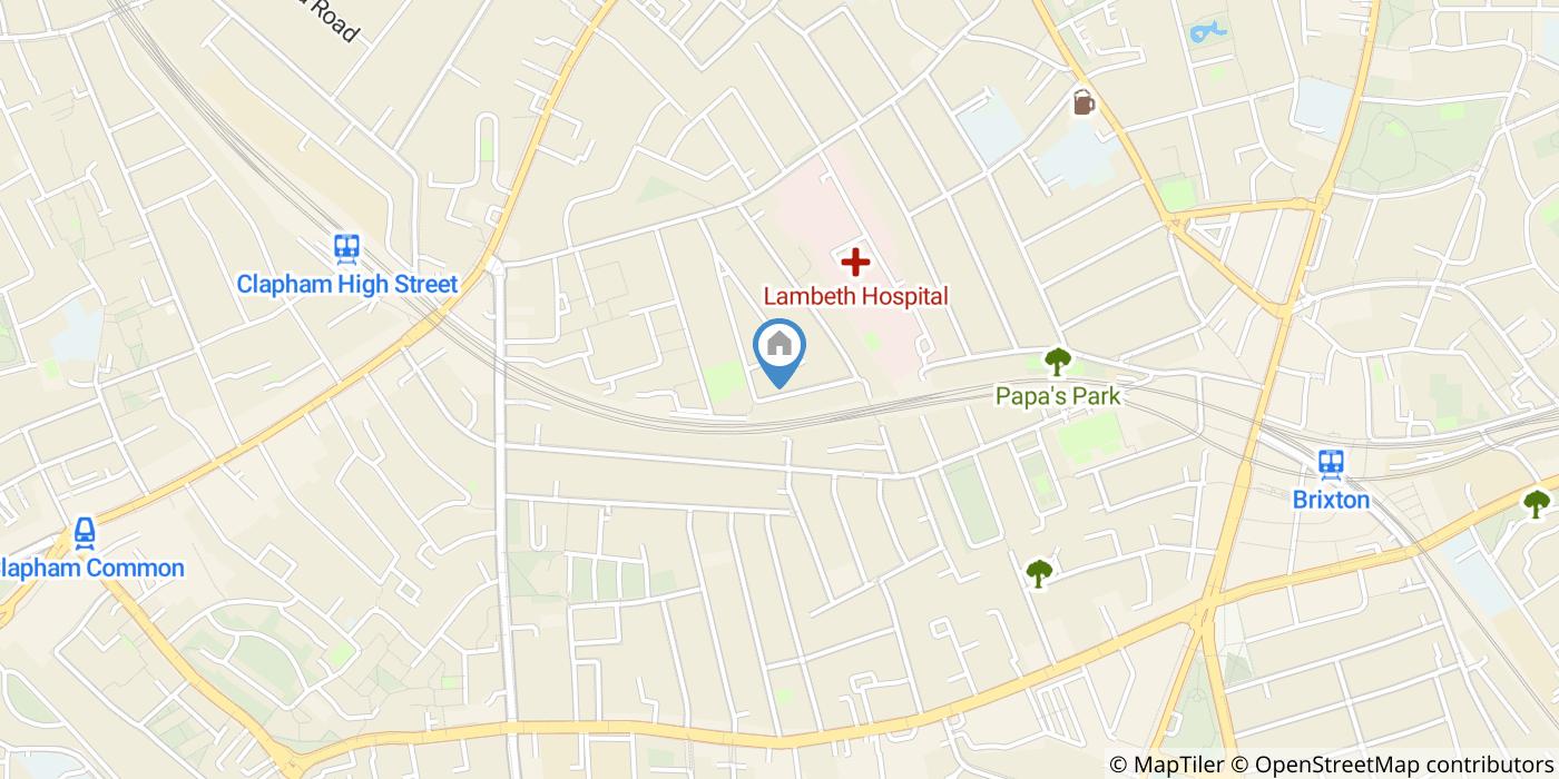6 Bed Terraced House, Hubert Grove, SW9