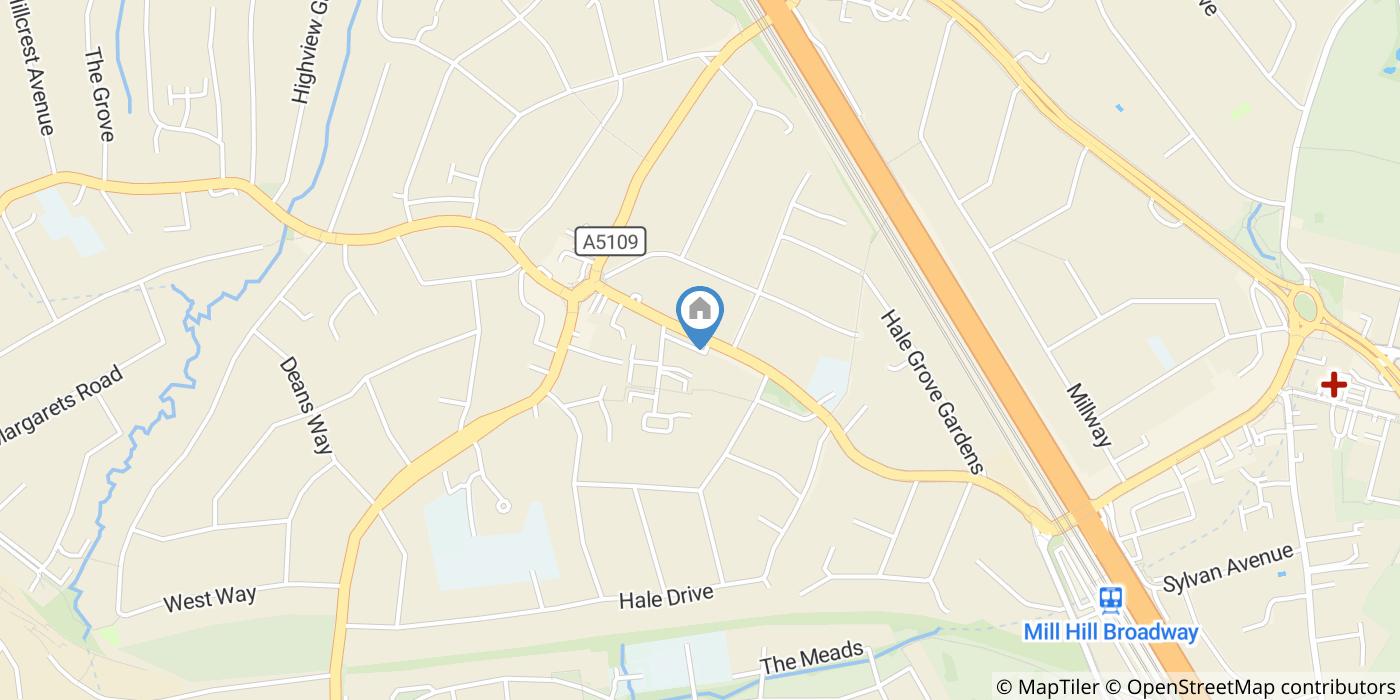 Room in a Shared Flat, Grosvenor Court, NW7