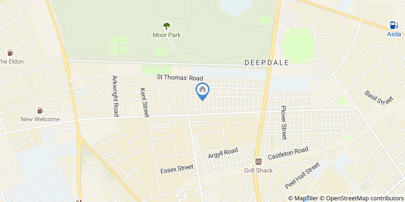 2 Bed Terraced House, St Christophers Road, PR1