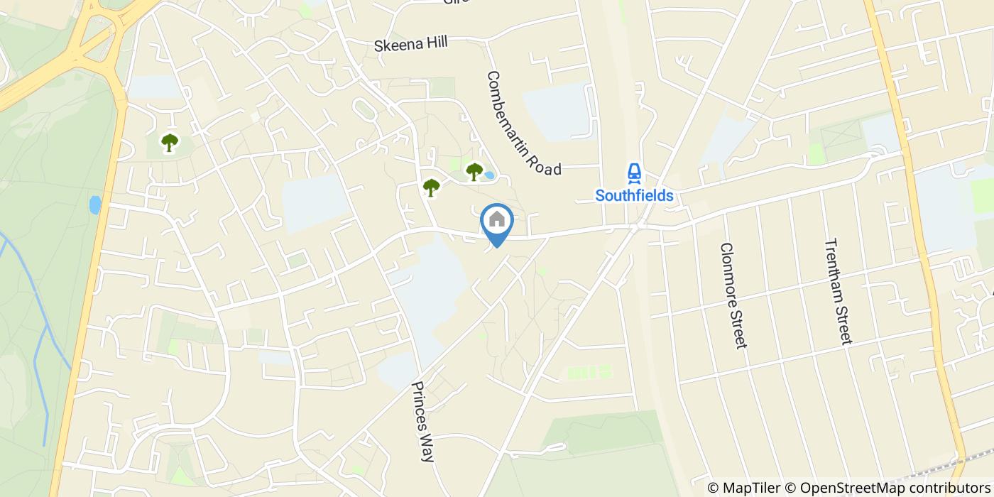 Studio Flat, Augustus Road, SW19