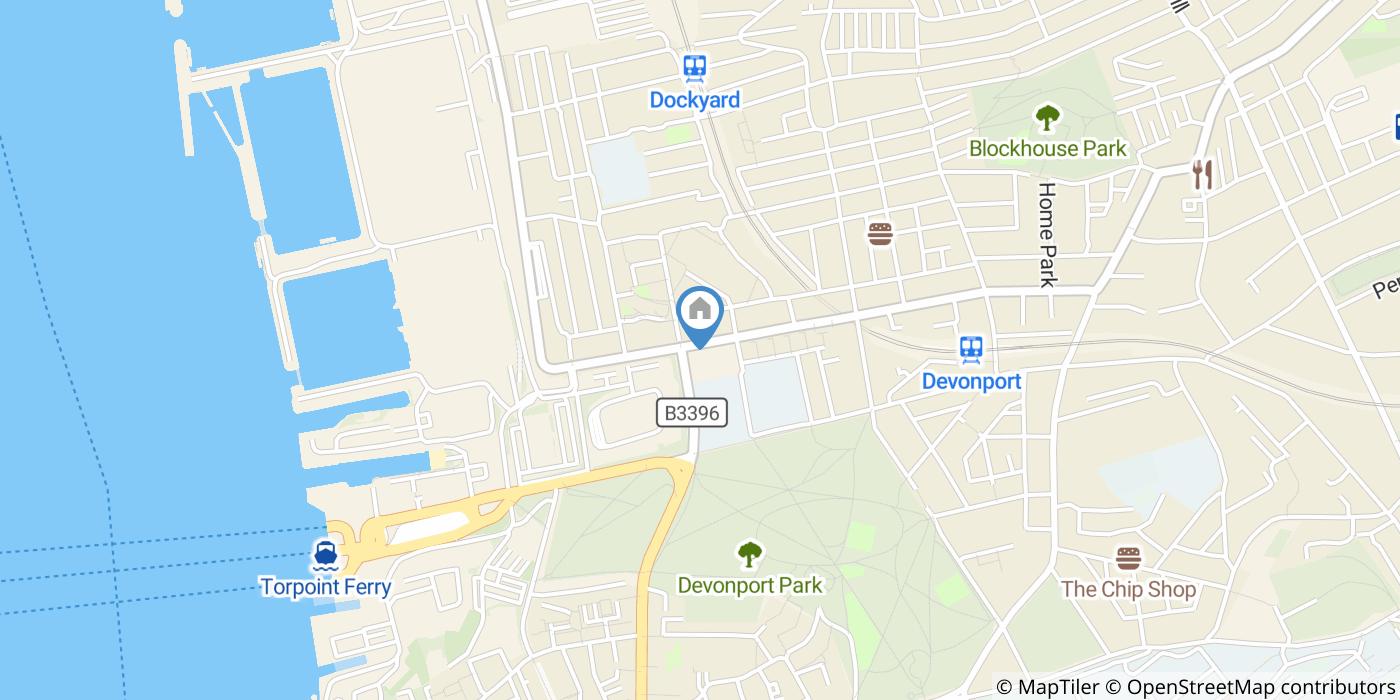 1 Bed Penthouse, Albert Road, PL2
