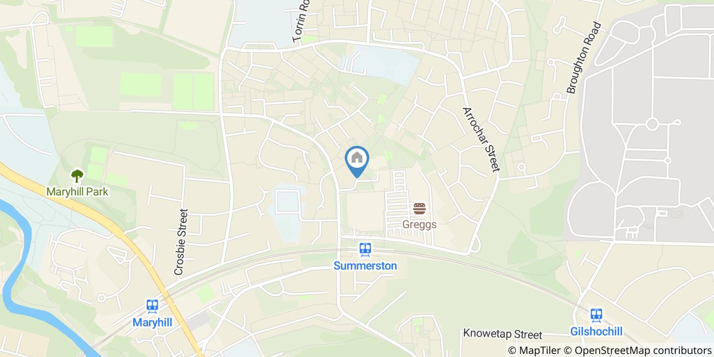 2 Bed Flat, Gorstan Street, G23
