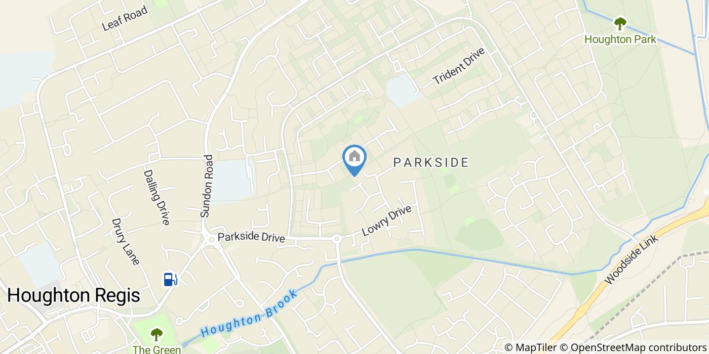 1 Bed Maisonette, Turner Close, LU5