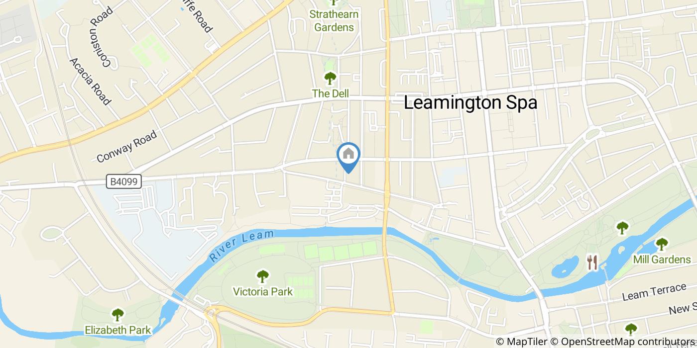 2 Bed Terraced House, Portland Place West, CV32