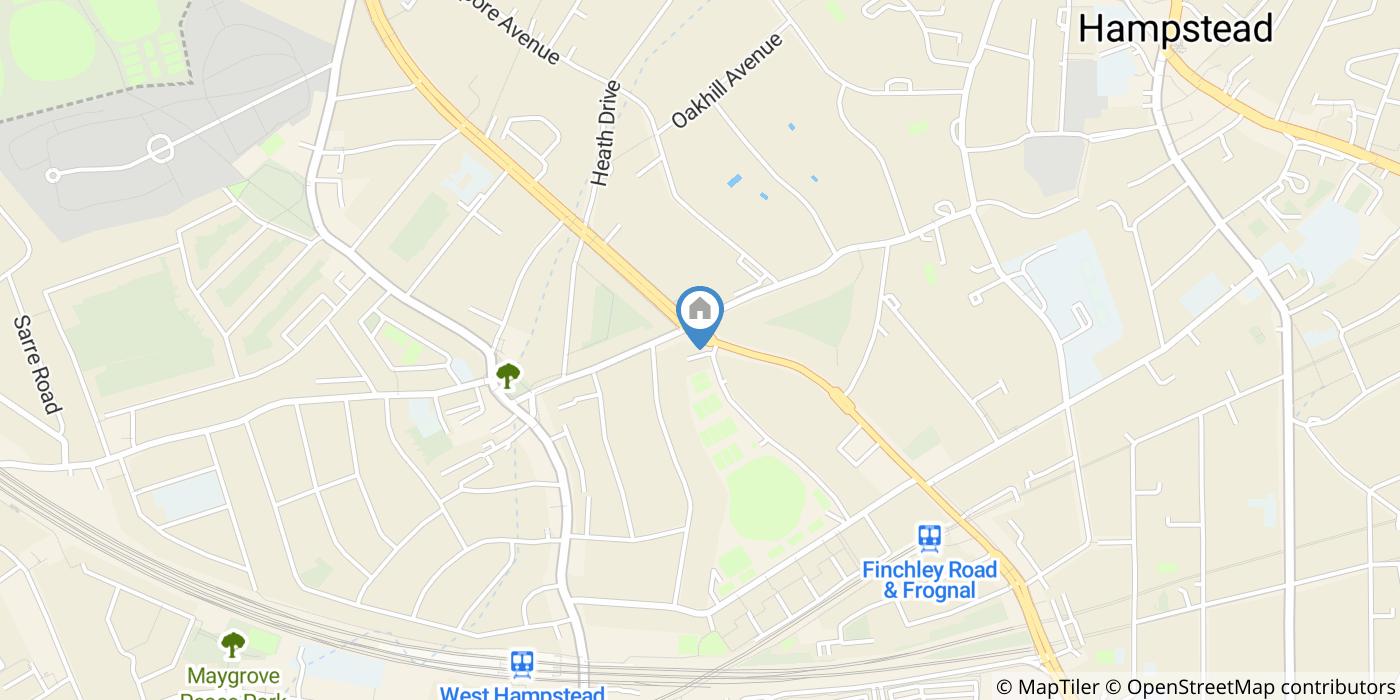Studio Flat, Finchley Road, NW3