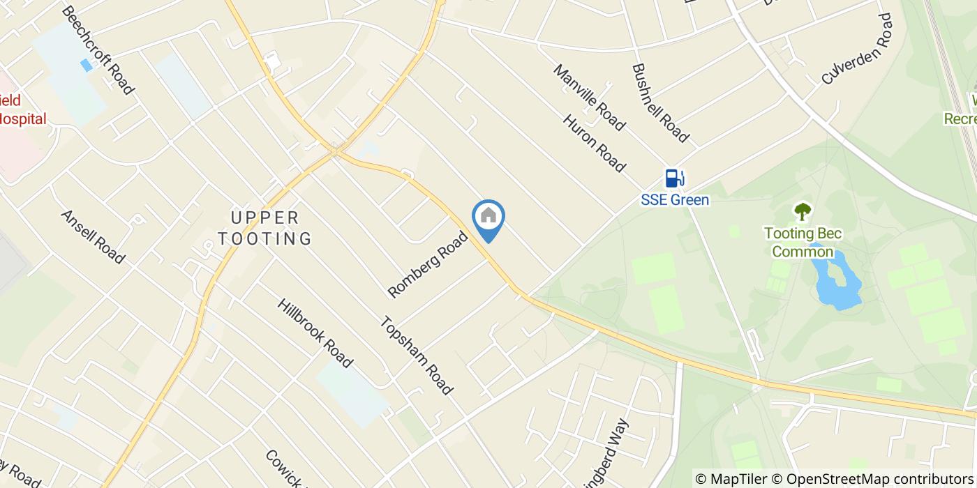 1 Bed Flat, Tooting Bec Road, SW17