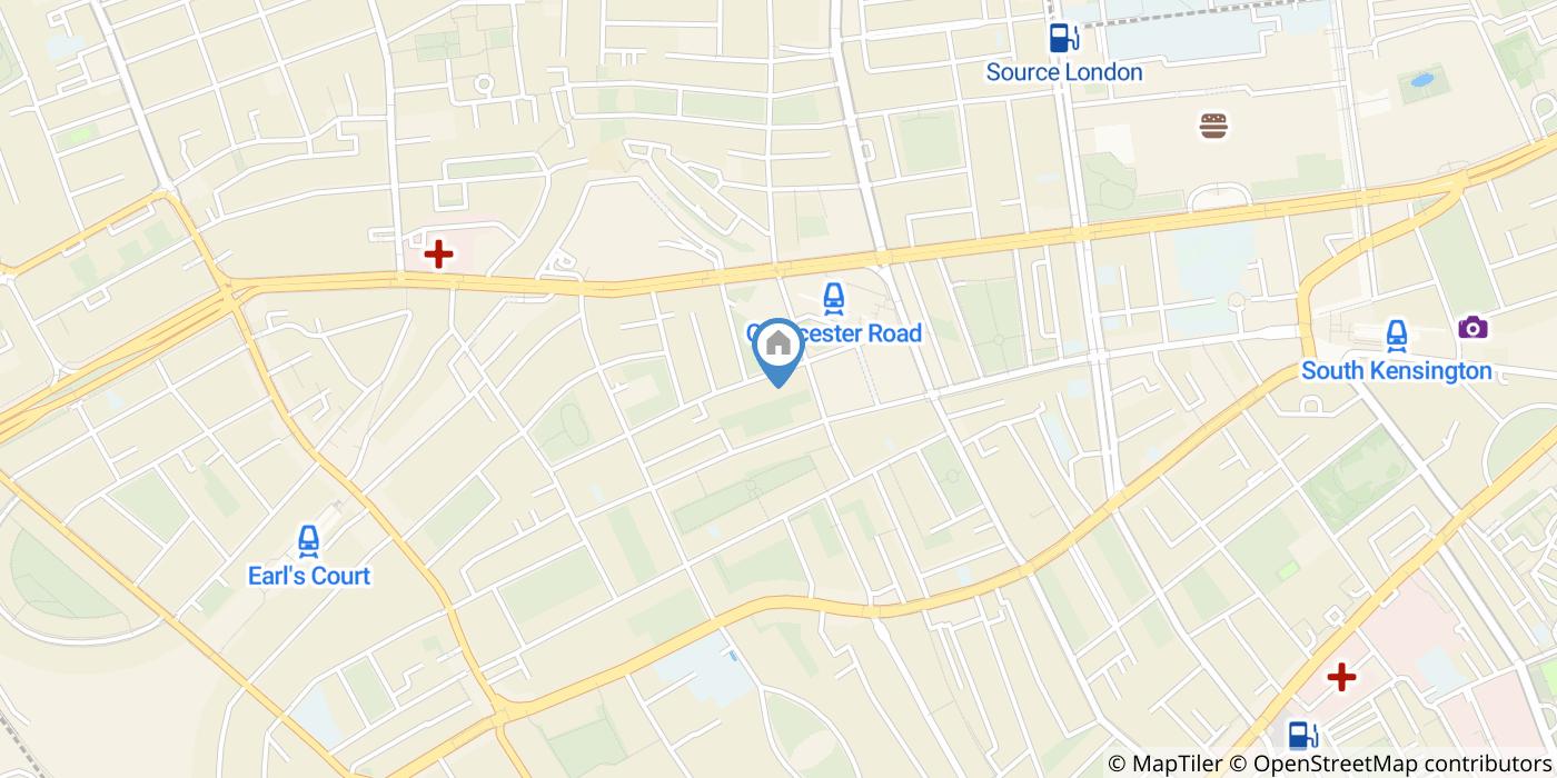 1 Bed Flat, Courtfield Road, SW7