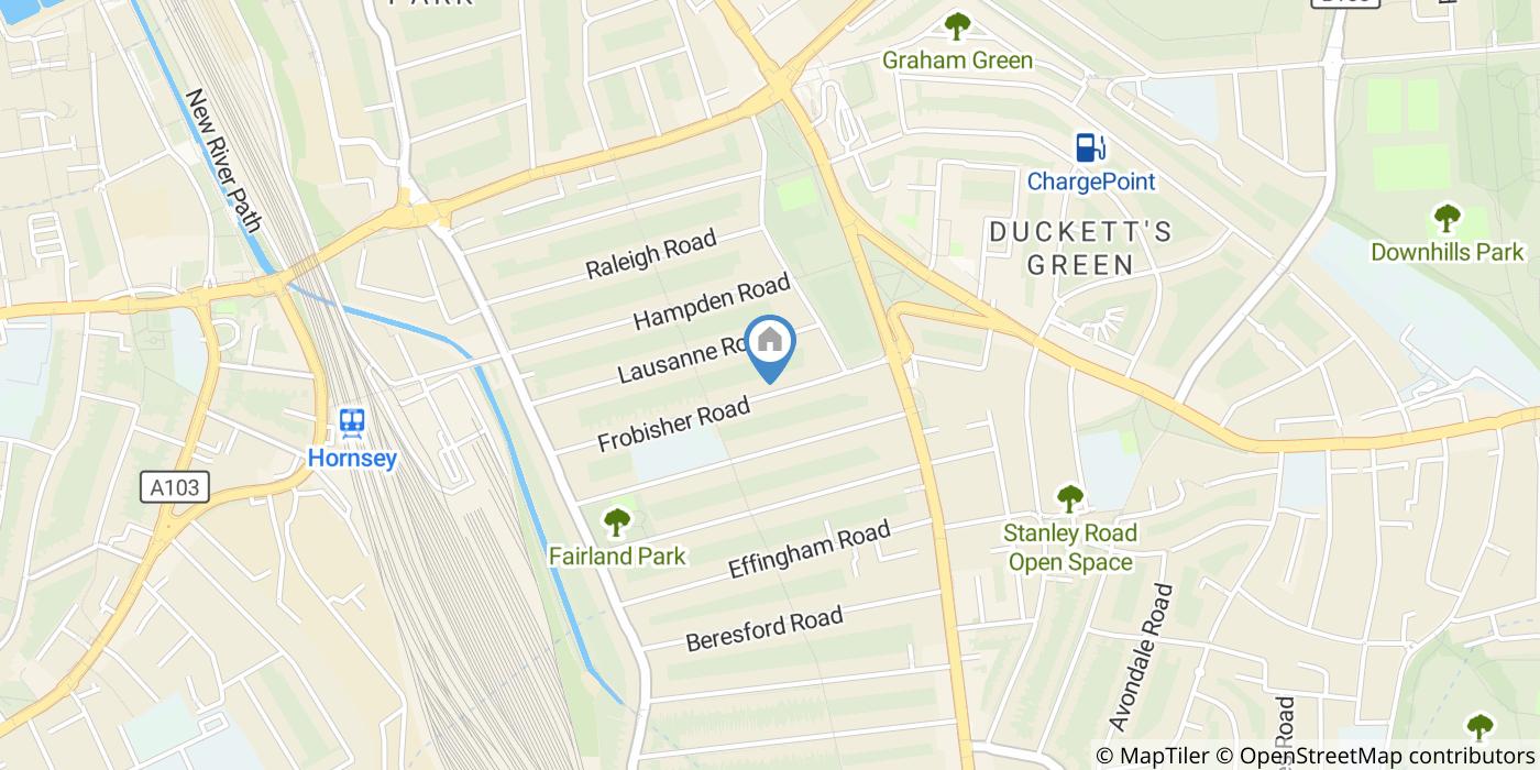 3 Bed Flat, Frobisher Road, N8