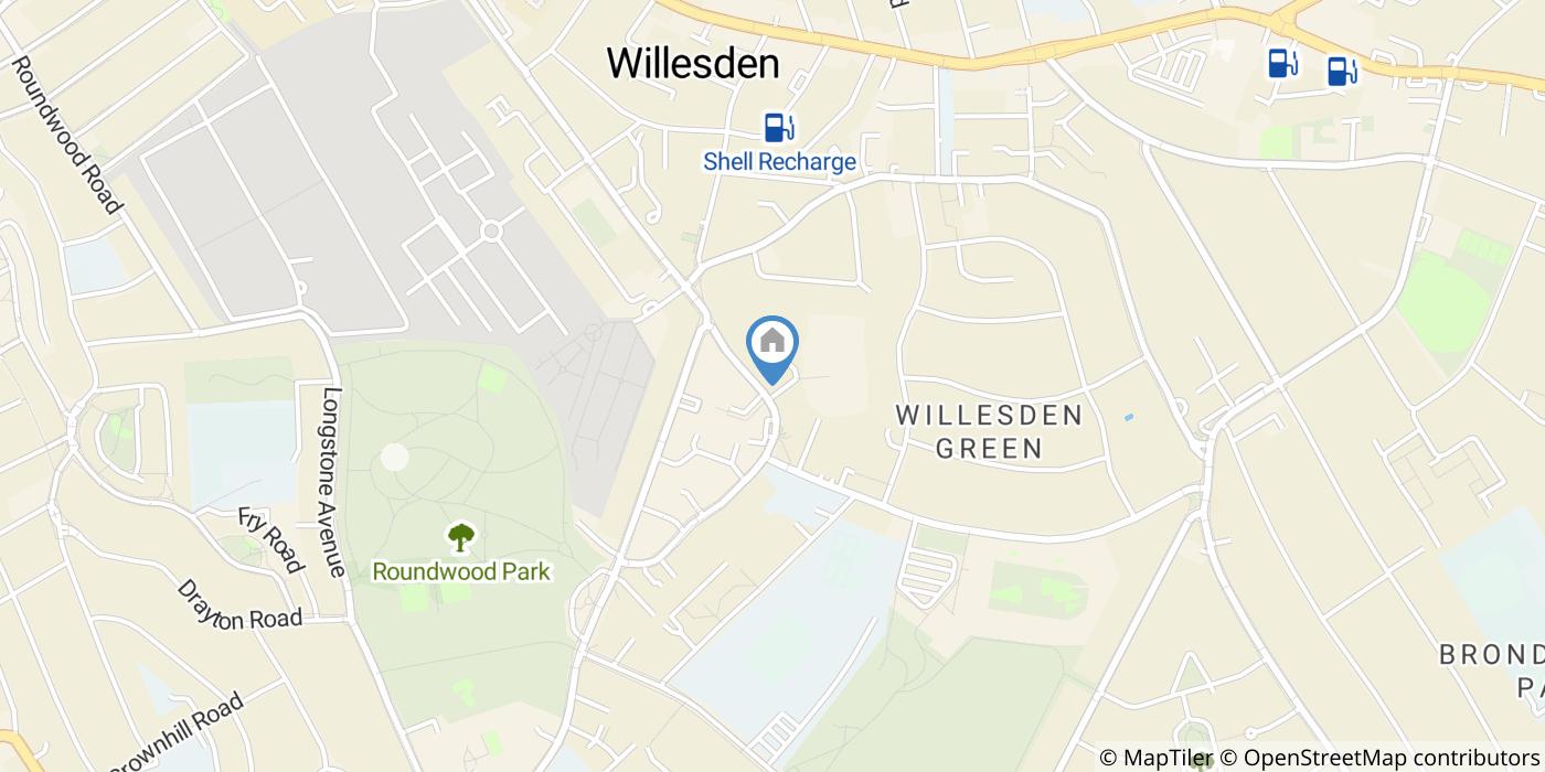 1 Bed Flat, Harlesden Road, NW10