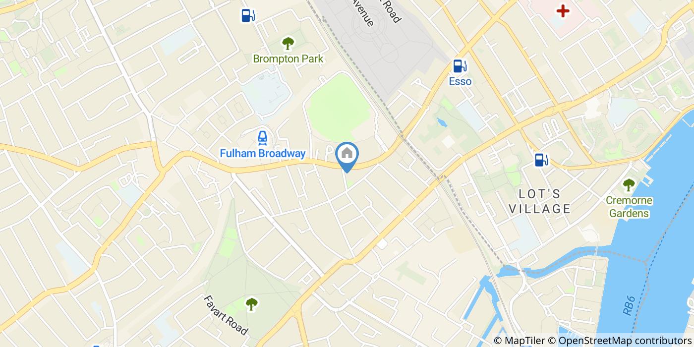 2 Bed Flat, Fulham Road, SW6