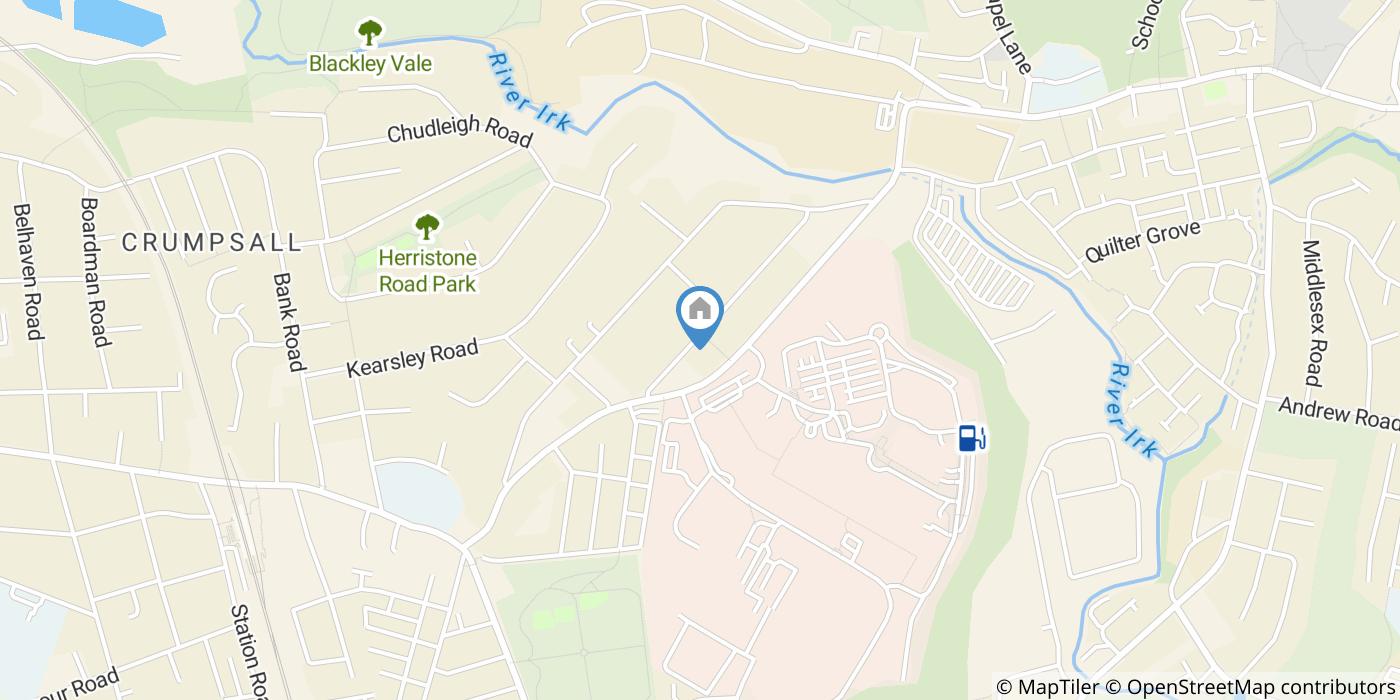 5 Bed Terraced House, Parkhill Avenue, M8